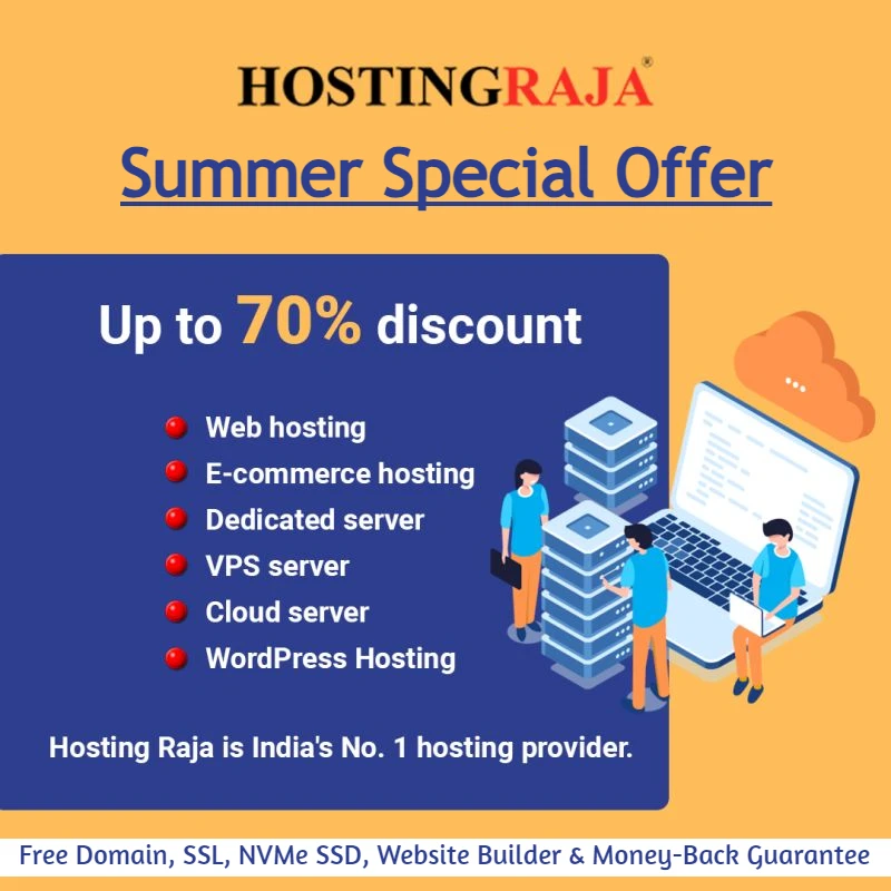 HostingRaja Summer Sale