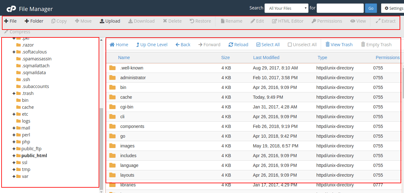 php files downloading cpanel